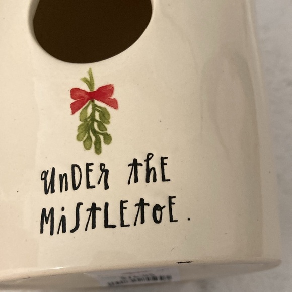 Rae Dunn Under The Mistletoe Birdhouse - Picture 5 of 6